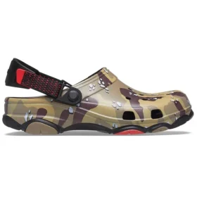 Classic Clog Desert Camouflage Beach « Noir-marron »