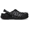 Classic Clog doublé à motifs géométriques « Noir »