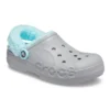 Classic Clog doublé polaire pour rester au chaud « Gris-Bleu »