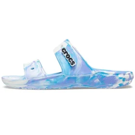 Classic Clog Marble Beach « Blanc Bleu »