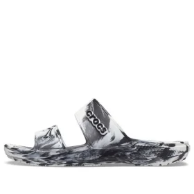 Classic Clog Marble Beach Sports « Blanc Noir »