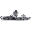 Classic Clog Marble Beach Sports « Blanc Noir »