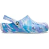 Classic Clog Marbled Beach Sports « White Blue »