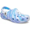 Classic Clog Marbled Beach Sports « White Blue »