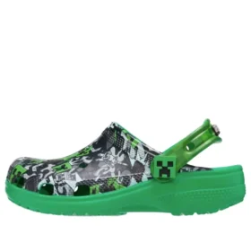 Classic Clog « Minecraft Black Green »