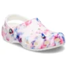 Classic Clog à motif Tie-Dye « Garnet & Multi »