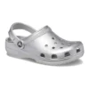Classic Clog métallisé « Silver Metallic »