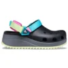 Classic Clog « Noir Bleu Jaune »