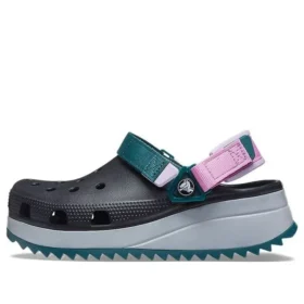 Classic Clog « Noir Gris Bleu sarcelle »