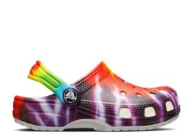 Classic Clog pour tout-petits « Tie-Dye »