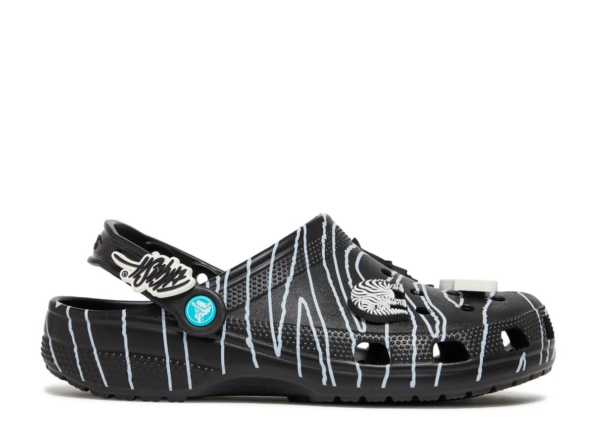 Classic Clog Ron English x « Party Animals – Zebra Black » Classic Clog Ron English x « Party Animals – Zebra Black »