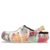 Classic Clog Tie-Dye « Multicolore Noir »