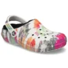 Classic Clog Tie-Dye « Multicolore Noir »