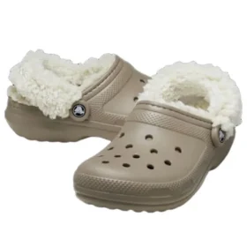 Classic Fleece Lined Clog « Mushroom »