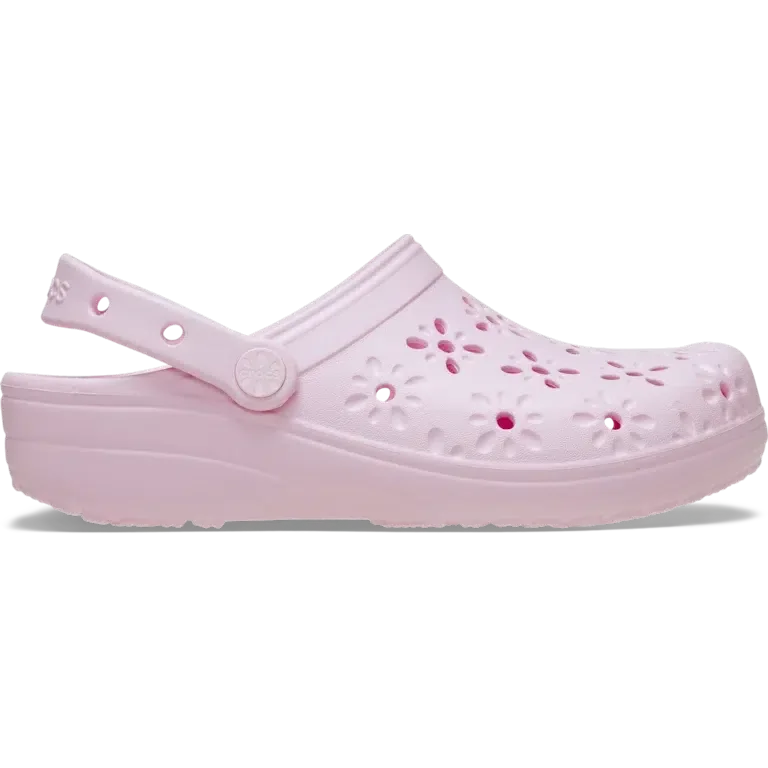 Classic Floral Cut-Out Clog Classic Floral Cut-Out Clog