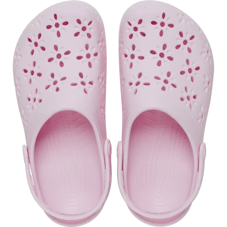 Classic Floral Cut-Out Clog Classic Floral Cut-Out Clog