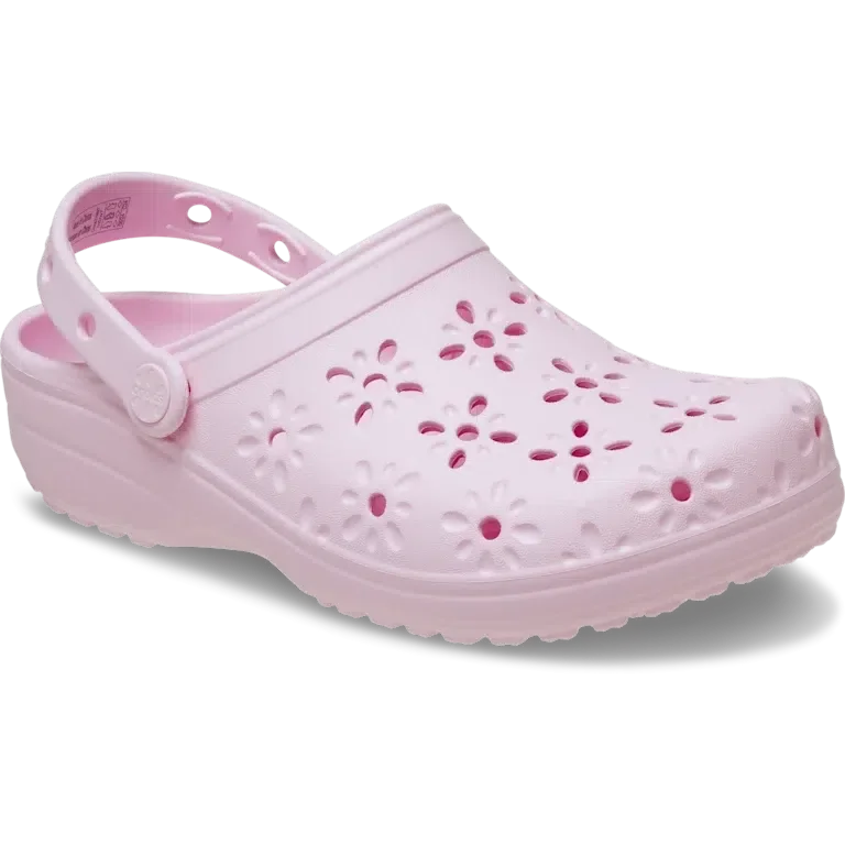 Classic Floral Cut-Out Clog Classic Floral Cut-Out Clog