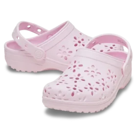 Classic Floral Cut-Out Clog pour enfants