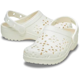 Classic Floral Cut-Out Clog pour enfants