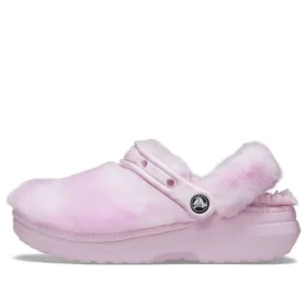 Classic Fur Sure Sabots Ballerina « Rose Blanc »