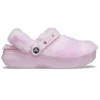 Classic Fur Sure Sabots Ballerina « Rose Blanc »