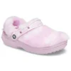 Classic Fur Sure Sabots Ballerina « Rose Blanc »