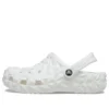 Classic Geometric Clog « Blanc »