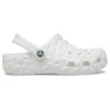 Classic Geometric Clog « Blanc »