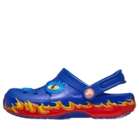 Classic IAM Dragon Lights Clog « Blue Bolt »