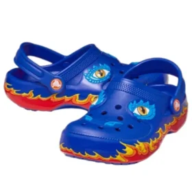 Classic IAM Dragon Lights Clog « Blue Bolt »