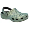 Classic Iridescent Geometric Clog « Vert »