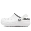 Classic Lined Clog « Blanc Gris »