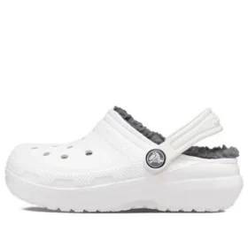 Classic Lined Clog « Blanc Gris »