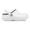 Classic Lined Clog « Blanc Gris »