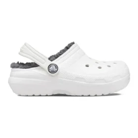 Classic Lined Clog « Blanc Gris »
