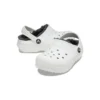 Classic Lined Clog « Blanc Gris »