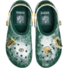 Classic Lined Clog des Green Bay Packers de la NFL Classic Lined Clog des Green Bay Packers de la NFL