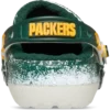 Classic Lined Clog des Green Bay Packers de la NFL Classic Lined Clog des Green Bay Packers de la NFL
