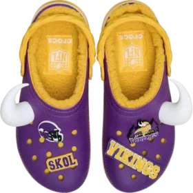 Classic Lined Clog des Vikings du Minnesota de la NFL