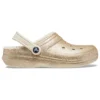 Classic Lined Clog à doublure en Glitter « Or »