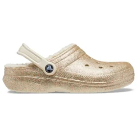 Classic Lined Clog à doublure en Glitter « Or »