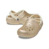 Classic Lined Clog à doublure en Glitter « Or »