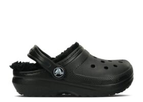 Classic Lined Clog Kids « Noir »