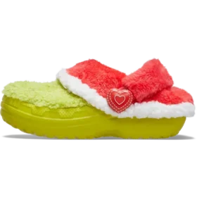 Classic Lined Clog « Le Grinch » pour enfants – Crocs