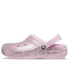 Classic Lined Glitter Sabots « Pink »