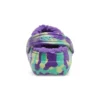 Classic Lined Marbled Clogs « Neon Purple Multi »