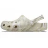 Classic Marbled Clog « Bone & Multi »