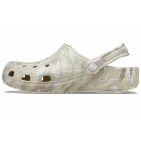 Classic Marbled Clog « Bone & Multi »