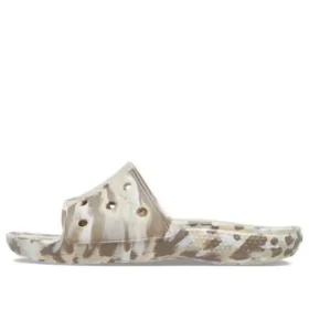 Classic Marbled Sandals « White Brown »