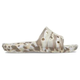 Classic Marbled Sandals « White Brown »
